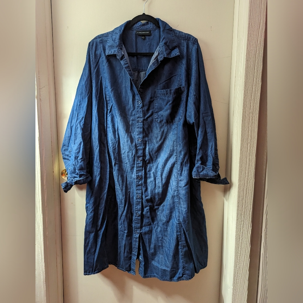 Long Sleeve Denim Dress